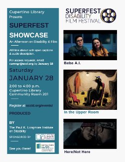 Superfest Film Festival Cupertino Jan 28